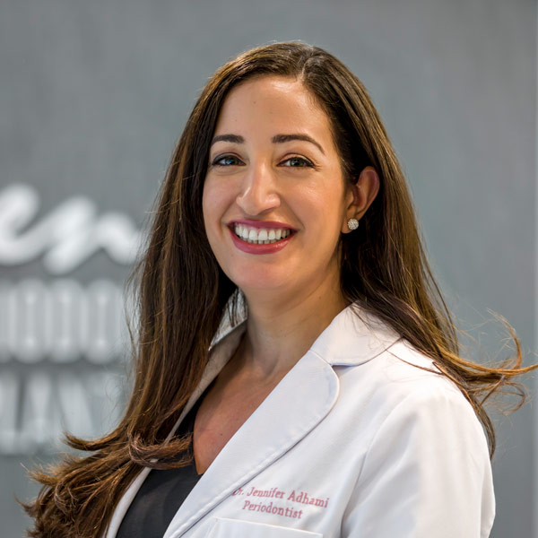 Dr. Jennifer Adhami at Glen Perio, in Glenview, IL.
